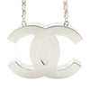 Chanel CC Brass and Lambskin Mirror Necklace Secondhand