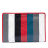 Balenciaga Lambskin Striped Bazar Clutch Secondhand