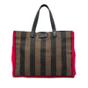 Fendi Pequin Canvas Simply Shopping Tote Secondhand