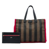Fendi Pequin Canvas Simply Shopping Tote Secondhand