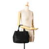 Prada Tessuto Canapa Logo Bow Satchel Secondhand