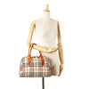 Burberry House Check Tweed Handbag Secondhand