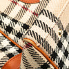 Burberry House Check Tweed Handbag Secondhand
