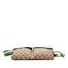 Gucci GG Canvas Web Double Pocket Belt Bag Secondhand