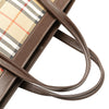 Burberry Haymarket Check Canvas Tote Secondhand