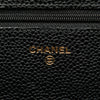 Chanel CC Quilted Caviar Wallet on Chain Secondhand