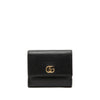 Gucci GG Marmont Calfskin Trifold Compact Wallet Secondhand