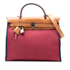 Hermès Toile Herbag Zip 31 Satchel Secondhand