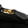 Prada Vitello Trimmed Tessuto Zip Top Crossbody Secondhand