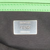 Fendi Zucca Embossed Stitched Leather Baguette Satchel Secondhand