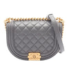 Chanel Small Quilted Caviar Boy Messenger Bag Secondhand