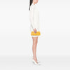 Chanel Satin Crystal Camellia Evening Frame Clutch Secondhand