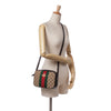 Secondhand Gucci GG Canvas Webby Bee Camera Bag
