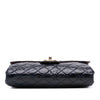 Chanel CC Crackled Glazed Calfskin Accordion Flap Secondhand