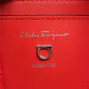 Secondhand Ferragamo Leather Cage Bucket Bag