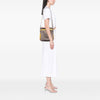 Bottega Veneta Multicolor Pebbled Leather Double Zip Satchel Secondhand