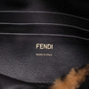 Fendi Mini Zucca Shearling Baguette Satchel Secondhand