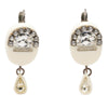 Chanel Resin Strass Rain Drop Clip On Earrings Secondhand
