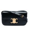 Celine Shiny Calfskin Triomphe Claude Shoulder Bag Secondhand