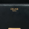 Celine Shiny Calfskin Triomphe Claude Shoulder Bag Secondhand