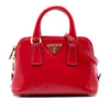 Prada Mini Saffiano Vernice Promenade Satchel Secondhand