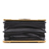 Prada City Calf Trimmed Velvet Leopard Print Cahier Crossbody Secondhand