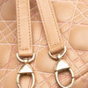 Dior Medium Lambskin Cannage Contrast Stitch Lady Dior Secondhand