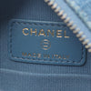 Secondhand Chanel Denim 19 Round Clutch with Chain