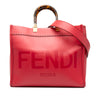 Fendi Medium Leather Sunshine Shopper Tote Secondhand
