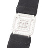Chanel Stainless Steel Crystal CC Cross Lanyard Necklace Secondhand
