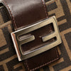 Fendi Zucca Canvas Shoulder Bag Secondhand