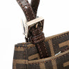 Fendi Zucca Canvas Shoulder Bag Secondhand
