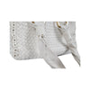 Secondhand Paola Del Lungo Woven Leather Bag with Fringe - '90s