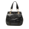 Celine Leather Eyelet Flap Handbag Secondhand