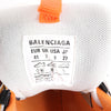 Balenciaga Track Panel Style Mesh and Nylon Sneakers in White x Orange, Size 41 EU Secondhand