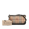 Burberry Haymarket Check Coated Canvas Crossbody Secondhand