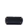 Prada Bicolor Saffiano Cuir Trimmed Canvas Satchel Secondhand