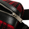 Saint Laurent Wool Tartan City Belt Bag Secondhand