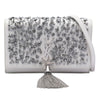 Saint Laurent Beaded Calfskin Monogram Kate Tassel Wallet on Chain Secondhand