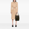 Burberry Suede Camouflage Bucket Bag Secondhand