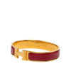Hermès Narrow Enamel Clic H Bracelet PM Secondhand