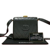 Chanel CC Chevron Lambskin Box Crossbody Secondhand