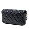 Chanel Quilted Lambskin Giant CC Flap Phone Holder with Chain Secondhand