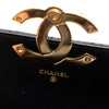 Chanel Quilted Lambskin Giant CC Flap Phone Holder with Chain Secondhand