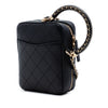 Chanel Calfskin Stitched Cup Of Tea Vanity Case Secondhand