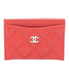 Chanel CC Quilted Caviar Card Case Secondhand