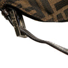 Secondhand Fendi Zucca Canvas Double Flap Shoulder Bag