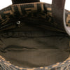 Secondhand Fendi Zucca Canvas Double Flap Shoulder Bag