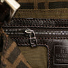 Secondhand Fendi Zucca Canvas Double Flap Shoulder Bag