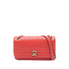 Chanel Small Diagonal Quilted Goatskin Flap Secondhand